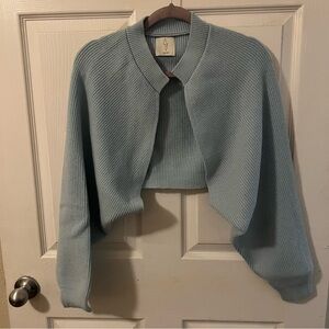JOIE Open Cropped Cardigan